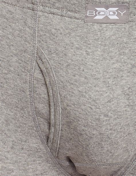 Buy BodyX Solid Trunks-Pack of 2-BX19T-Grey Melange Online | BodyX