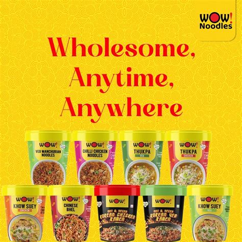 Wow! Momo Disrupts FMCG Cup Noodles Market with ‘Desi-Asian Flavours’ – A First in India - market share of noodles in india