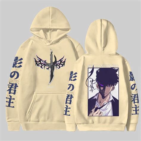 Solo Leveling Anime Hoodie Full Of Charm Man Woman Sung Jin Woo ...