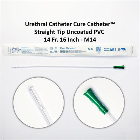 Coloplast Self-Cath Male Intermittent Catheter with Straight Tip, Uncoated