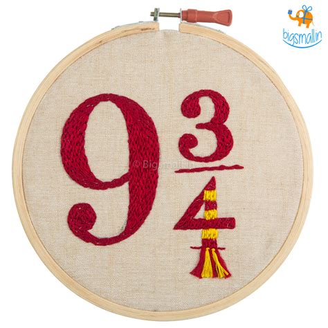 Buy Handmade Harry Potter Embroidery Hoop Art at Best Price – Bigsmall.in