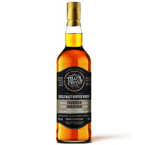 Teaninich 10 Jahre 2015/2025 1st Fill Amontillado The Caskhound Tilo's ...