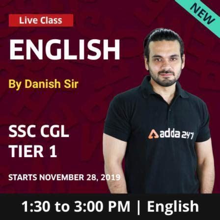 Adda247 English | SSC CGL (Tier-1) | English | Live Classes (Email ...