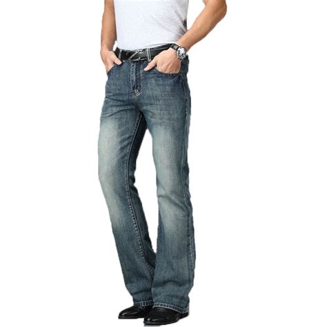 HAORUN Vintage Slim Fit Bootcut Men's Flared Denim India | Ubuy