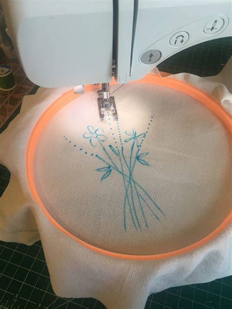Image result for How to Embroider Using a Normal Sewing Machine