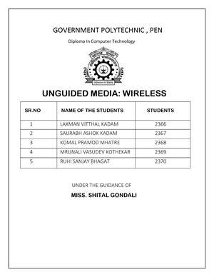 ACN-sample- Report - ACN MICROPROJECT 5TH SEM - THAKUR POLYTECHNIC ...