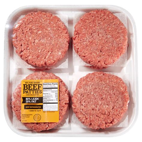 Cooked Hamburger Patty Nutrition Facts | Besto Blog