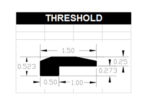 Adura Max Swiss Oak Nougat Threshold (78" Wood) - Hassle Free Flooring