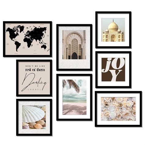 Modern Art Wall Decor Framed Prints for Bedroom Living Room – Kotart