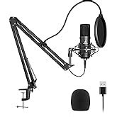 Maono AU-A04 Condenser Microphone Kit (Black) : Amazon.in: Musical ...