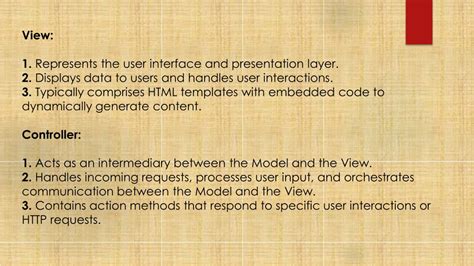 Image result for ASP.NET MVC Pattern