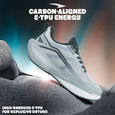 asian Hypercushion Carbon-07 Men’s Running Shoes with Energy Return ...
