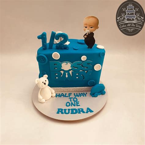 Boss Baby Half Birthday Theme Cake – Cakes All The Way