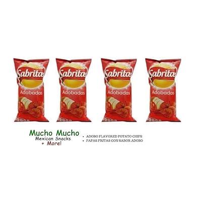 Buy Sabritas Mexican Chips 4-pack ADOBADAS at Ubuy India