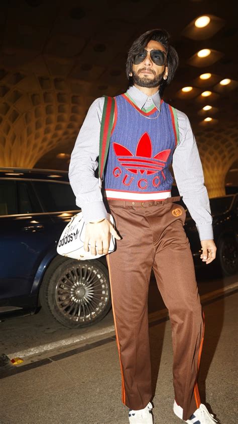 Ranveer Singh makes a bold fashion statement at airport