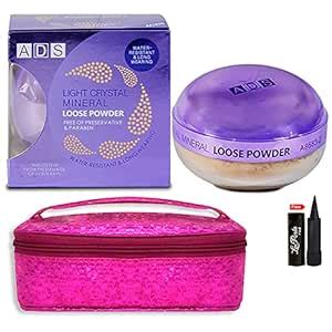 Buy ADS Light Crystal Mineral Losse Compact Powder Online at Low Prices ...
