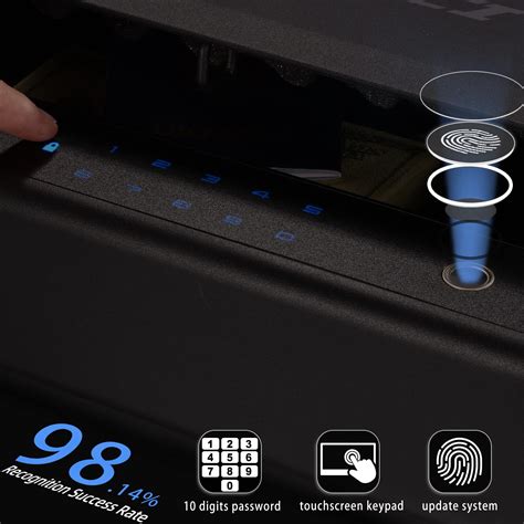 Buy KAPUCI Upgrade Biometric Touchscreen Fingerprint Gun Safe,Quick ...