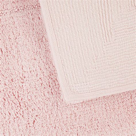 Honeybloom Racetrack Pink Bath Rug, 20x30