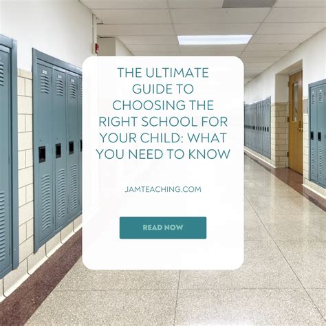 The Ultimate Guide to Choosing the Right School for Your Child: What ...