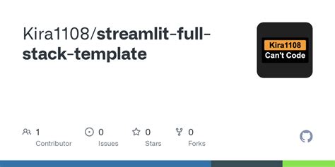 Image result for Streamlit Full-Stack App