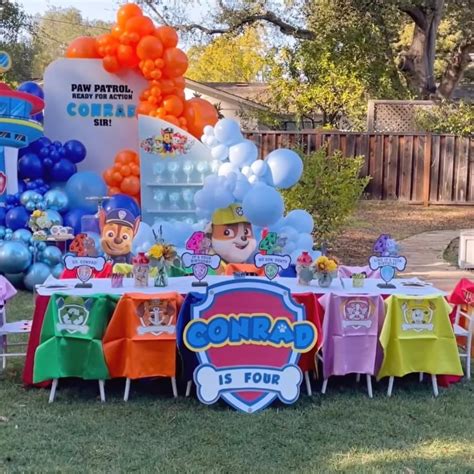 Paw Patrol Party Ideas For Boys DIY Paw Patrol Birthday Party Ideas