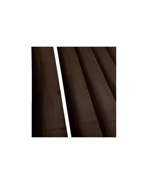 Poirier Brun Chocolat Noir Placage 50 x 10 cm