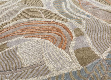 Verdant Flow Rug - Nature-Inspired Serenity