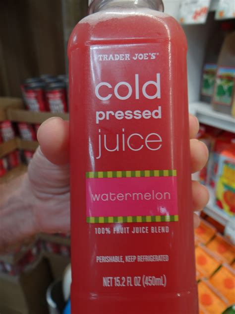 Trader Joe's 365: Day 237 - Cold Pressed Watermelon Juice
