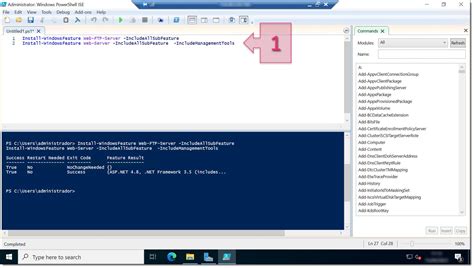 FTP PowerShell 的图像结果