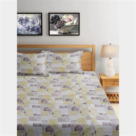 Pearl Satin Premium 100% Cotton Elastic Fitted Bedsheet - 400 TC ...