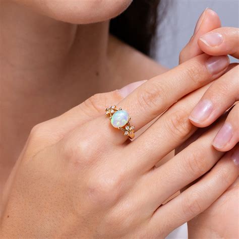 Buy Opal Rings for Women | White Opal & Custom Designs