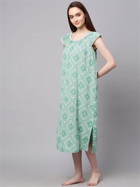 Buy Now Chemistry Scarf Print Night Dress