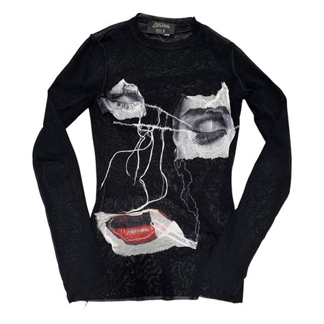 Jean-Paul Gaultier Men's Black Shirt | Depop