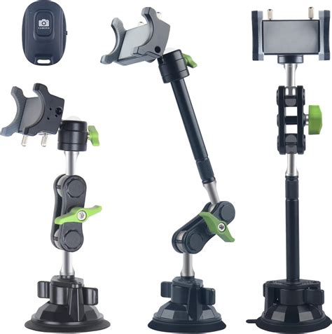 leepiya Car Phone Mount Video Recording Universal Magic Arm Suction Car ...
