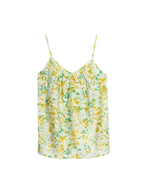 Buy Lyocell Rich Printed Cami Top at Marks & Spencer