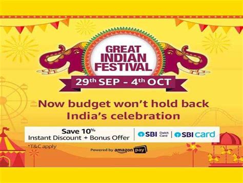 Amazon Great Indian Festival Sale 2019 Live: इलेक्ट्रॉनिक्स से फैशन तक ...