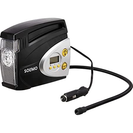 AmazonBasics Compact Portable Digital Tyre Inflator with Carrying Case ...