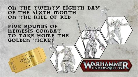 Warhammer Underworlds: Summer Nemesis Clash - With GOLDEN TICKET!, 17th ...