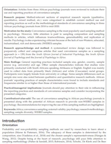 Image result for Convenience Samples Examples