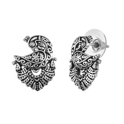 Morni Mayuri Ear Studs – VOYLLA