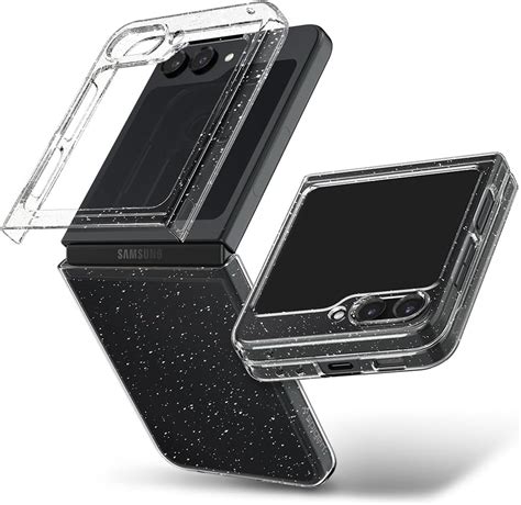 Spigen Air Skin Glitter Back Cover Case Compatible with Galaxy Z Flip5 ...