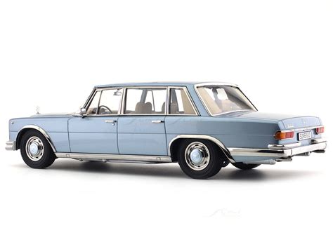 1963 Mercedes-Benz 600 SWB W100 blue 1:18 KK Scale diecast model car ...