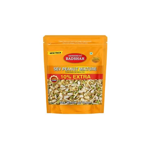 Badshah Sev Peanut Mixture, Crispy and Crunchy Dalmoth, Peanut and Sev ...