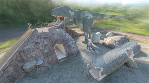 T-REX PARK - 3D model by Tokoyoshi06 [98d21aa] - Sketchfab