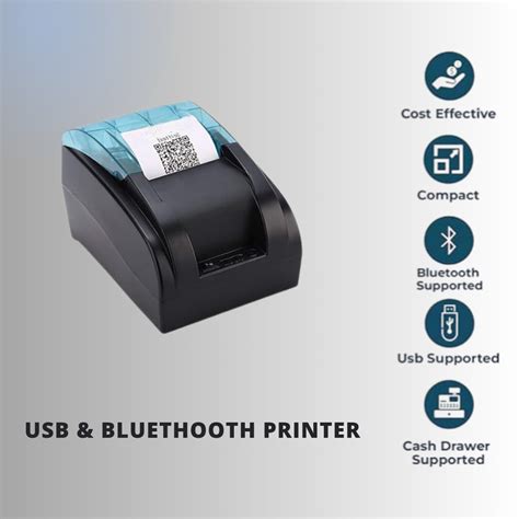 ASOL 2inch Receipt Printer with Billing Software | 58mm Receipt Printe ...