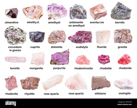Names Of Pink Crystals at Carrie Booker blog