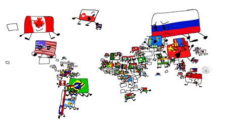 Image result for BFDI World Map