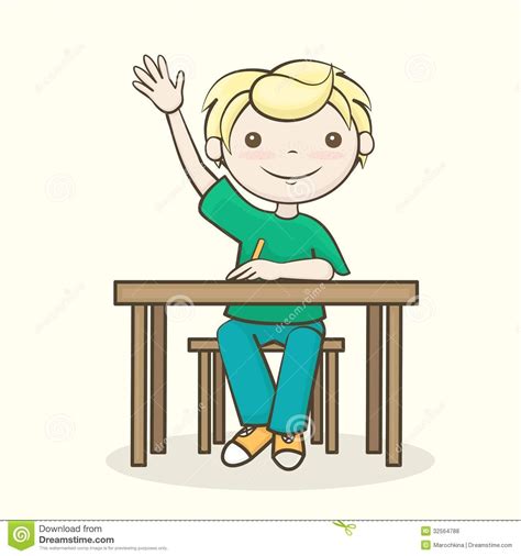 child raising hand in class clipart 20 free Cliparts | Download images ...