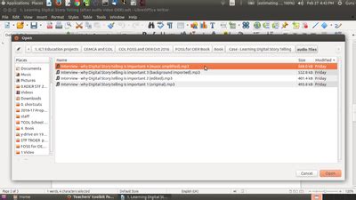 Teachers' toolkit for creating and re-purposing OER using FOSS/Audio ...