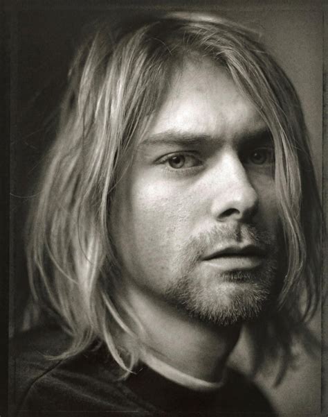 Kurt Cobain, lead singer, guitarist and songwriter of the grunge band ...